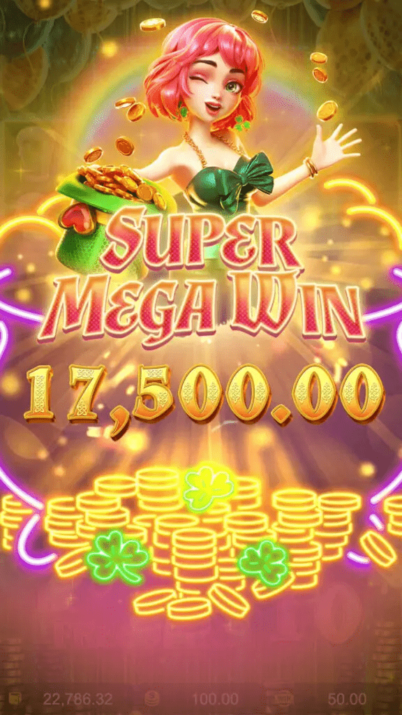 lucky clover lady super megawin