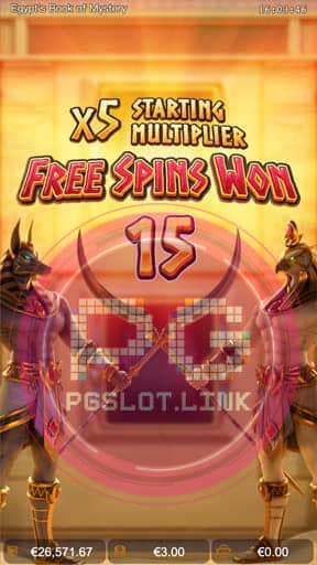 Egypt’s Book of Mystery free spins